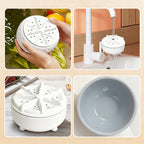USB Fruit and Vegetable Washer Portable Vortex Produce Cleaner for Kitchen Sink