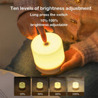 USB Powered LED Night Light with Touch Dimmer and Soft Glow for Bedside