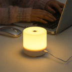 USB Powered LED Night Light with Touch Dimmer and Soft Glow for Bedside