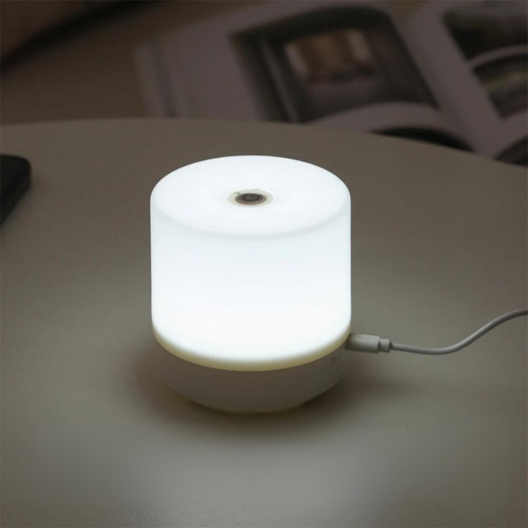 USB Powered LED Night Light with Touch Dimmer and Soft Glow for Bedside