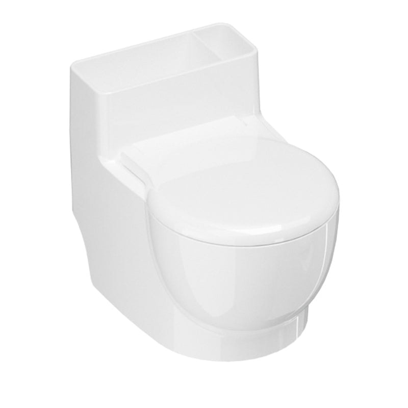 Wall Mounted Toilet Shaped Cat Water Bowl with Lid and Stainless Steel Insert