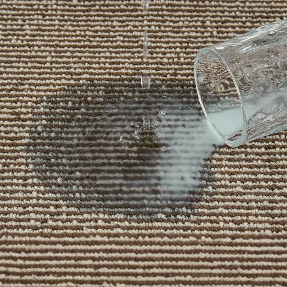 Washable Non Slip Kitchen Mat with Ribbed Texture and Contrast Border