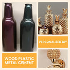 Water Based Metallic Leaf Paint with Brush for Furniture Crafts and Decor