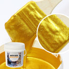 Water Based Metallic Leaf Paint with Brush for Furniture Crafts and Decor