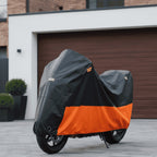 Waterproof Motorcycle Cover UV Resistant Outdoor Bike Cover with Storage Bag