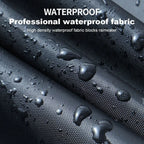 Waterproof Motorcycle Cover UV Resistant Outdoor Bike Cover with Storage Bag