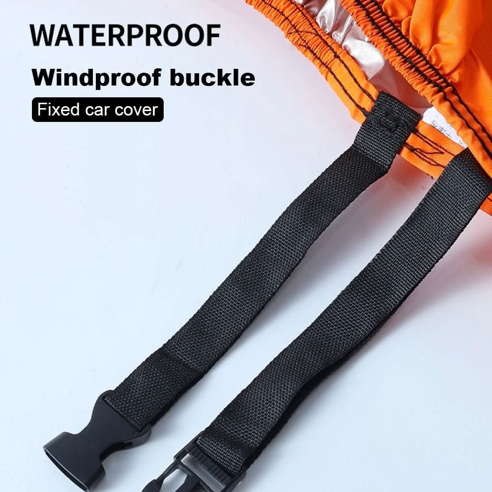 Waterproof Motorcycle Cover UV Resistant Outdoor Bike Cover with Storage Bag