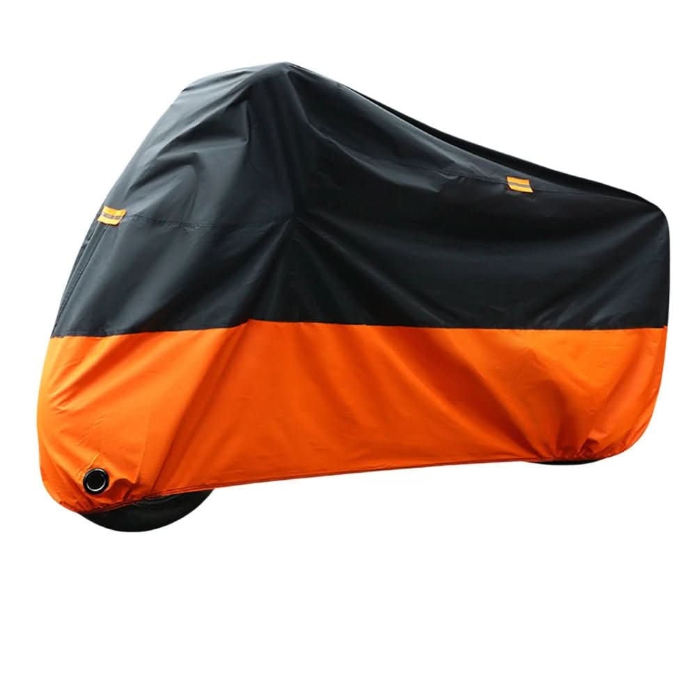 Waterproof Motorcycle Cover UV Resistant Outdoor Bike Cover with Storage Bag