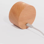Wooden USB Rechargeable Magnetic Wall Light with Touch Control for Bedside
